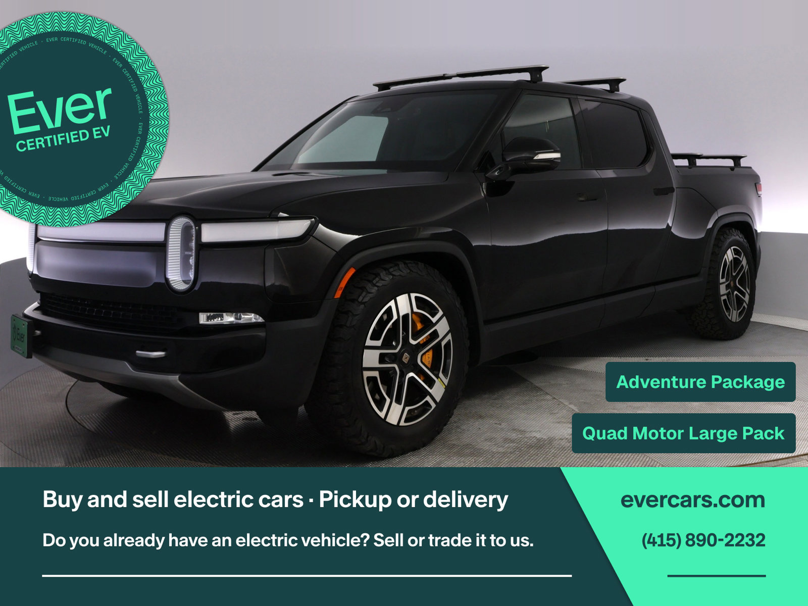 Used 2022 Rivian R1T Adventure AWD/4WD image 1