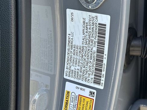 New 2025 Honda Accord EX-L image 32