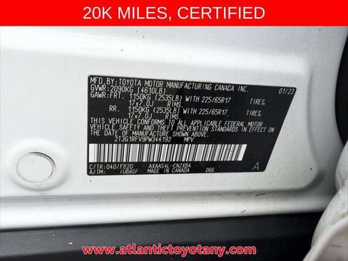 Certified 2023 Toyota RAV4 LE AWD/4WD image 16