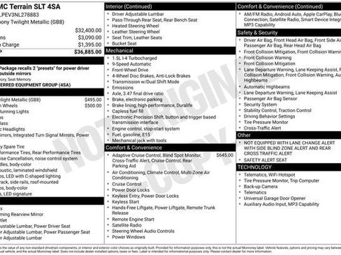 Used 2022 GMC Terrain SLT image 23