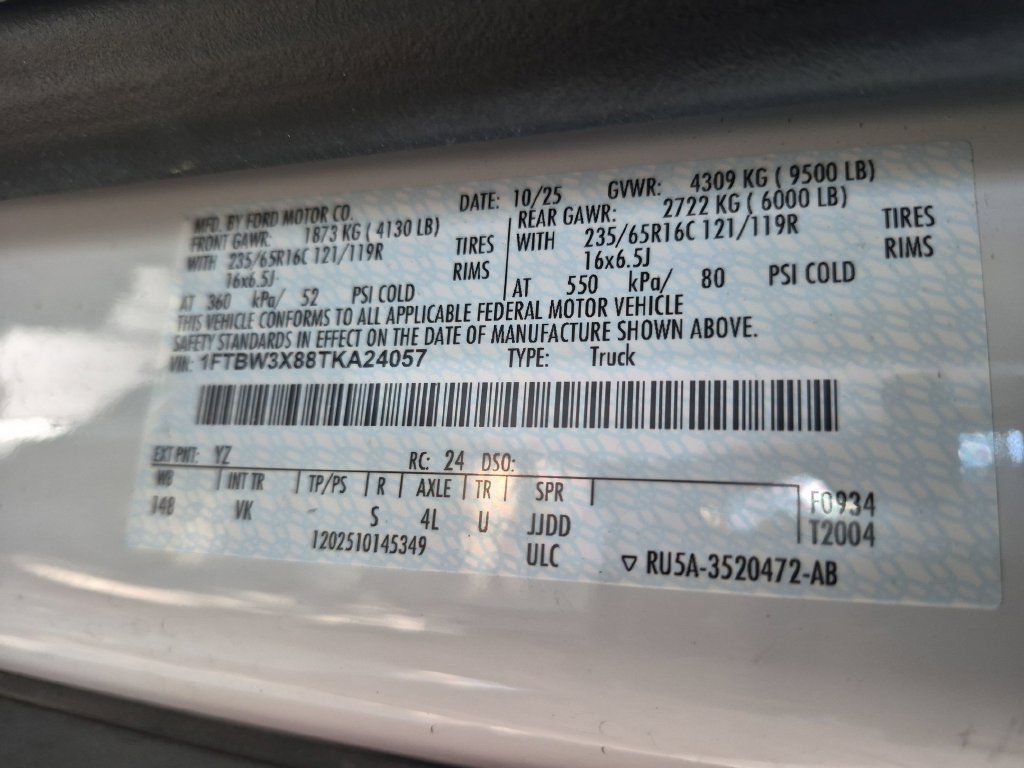 Used 2026 Ford Transit 350 148 High Roof Extended w/ Load Area Protection Package RWD image 31