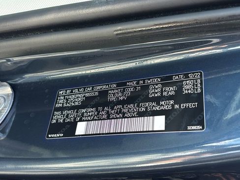 Certified 2023 Volvo XC90 B6 Plus w/ Protection Package AWD/4WD image 35