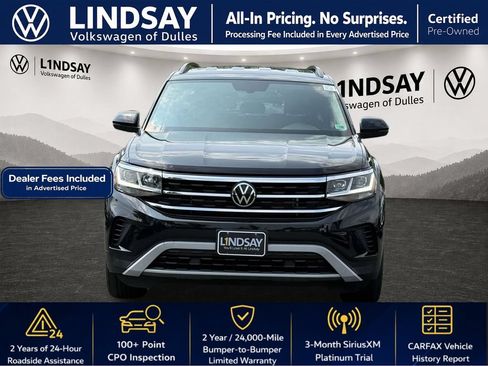 Used 2022 Volkswagen Atlas SE AWD/4WD image 3
