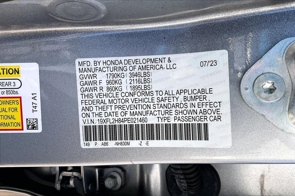 Certified 2023 Honda Civic Sport image 18