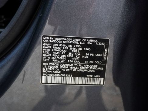 Used 2021 Volkswagen Atlas SE AWD/4WD image 35