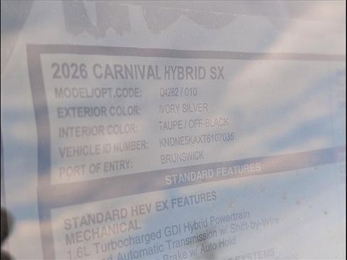 New 2026 Kia Carnival SX image 15