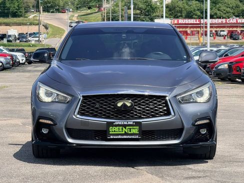Used 2018 INFINITI Q50 Red Sport 400 w/ Proactive Package AWD/4WD image 3