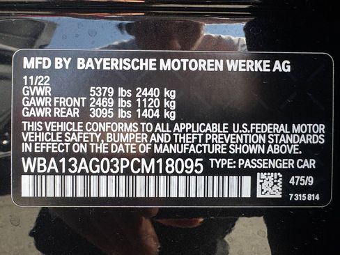 Used 2023 BMW 530e w/ M Sport Package RWD image 16