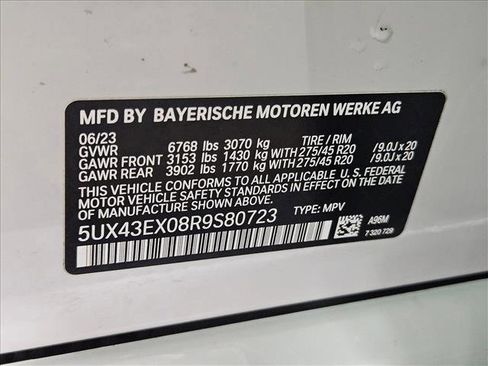 Certified 2024 BMW X6 M60i w/ Dynamic Handling Package AWD/4WD image 25