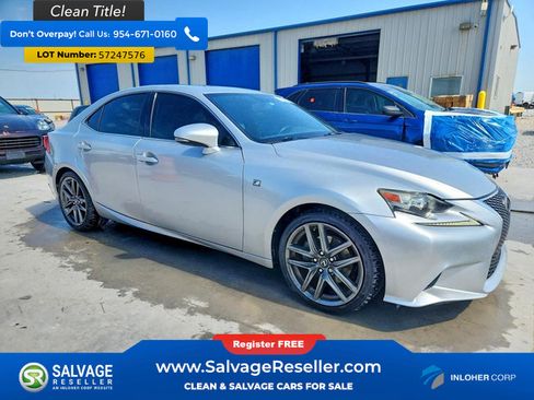 Used 2015 Lexus IS 250 w/ F-Sport Package RWD image 5