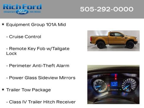 Used 2019 Ford Ranger XL w/ Equipment Group 101A Mid image 11