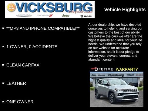 Used 2023 Jeep Compass Limited AWD/4WD image 13