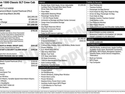 Used 2020 RAM 1500 Classic SLT w/ Luxury Group image 6