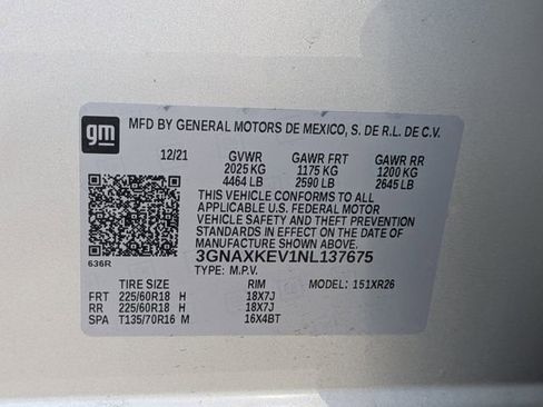 Used 2022 Chevrolet Equinox LT FWD image 38