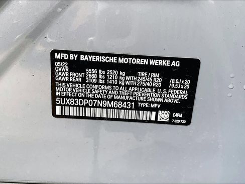 Used 2022 BMW X3 M40i AWD/4WD image 31