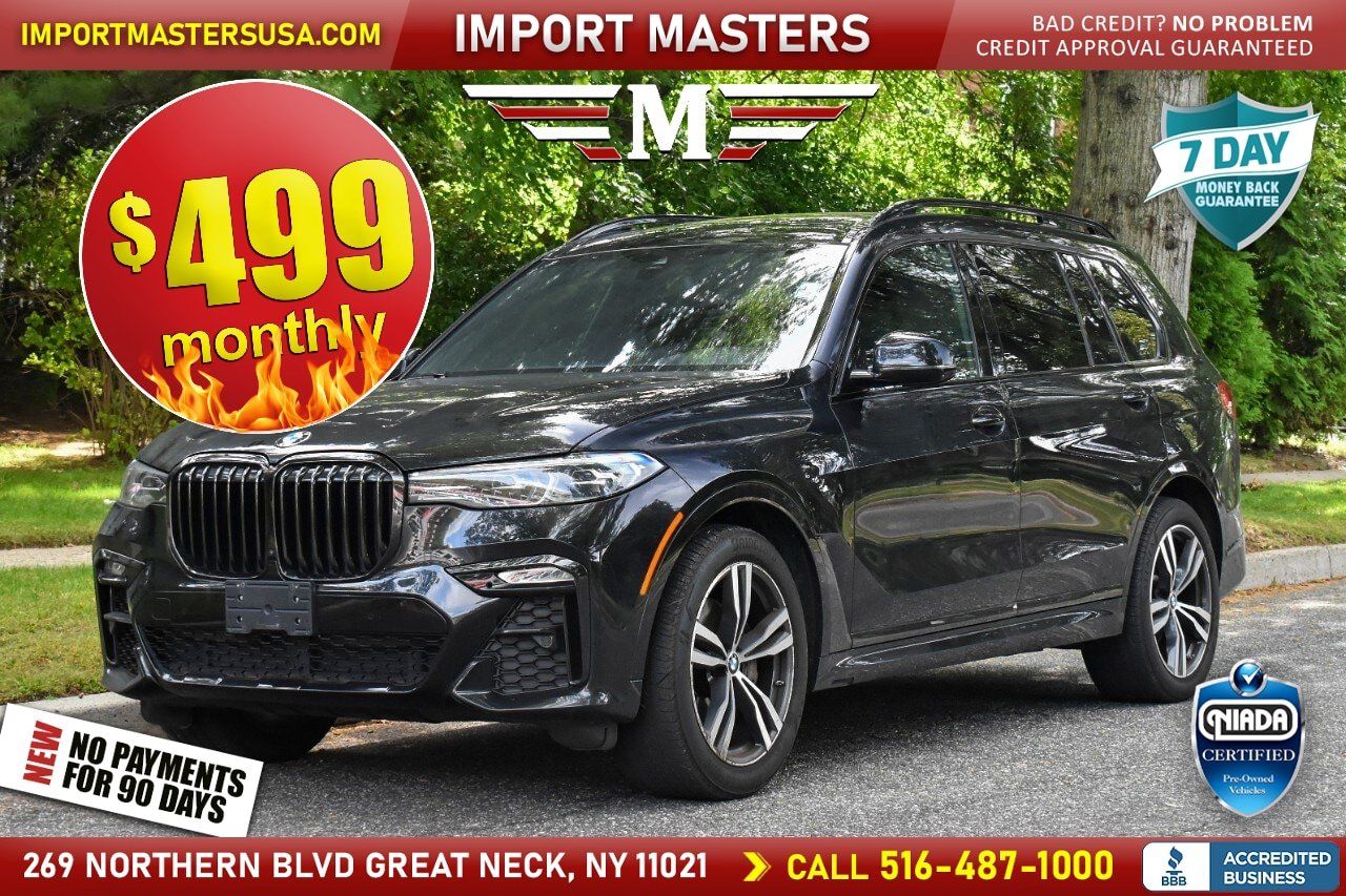 Used 2021 BMW X7 xDrive40i w/ M Sport Package AWD/4WD image 1