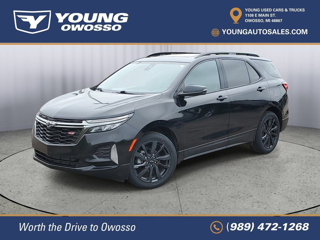 Used 2022 Chevrolet Equinox RS w/ RS Leather Package FWD 360° Tour