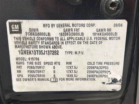 Used 2005 Chevrolet Tahoe LT w/ LT Preferred Equipment Group image 31