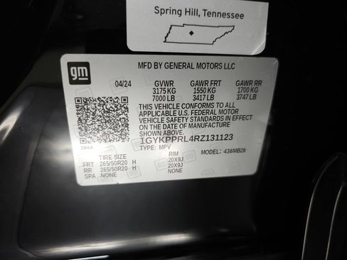 Certified 2024 Cadillac Lyriq Luxury AWD/4WD image 36