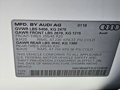 Used 2018 Audi Q5 2.0T Premium Plus AWD/4WD image 16