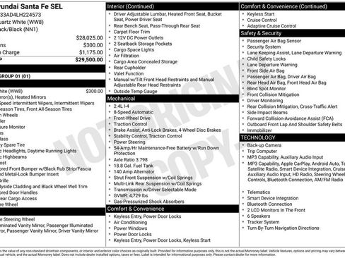 Used 2020 Hyundai Santa Fe SEL FWD image 11