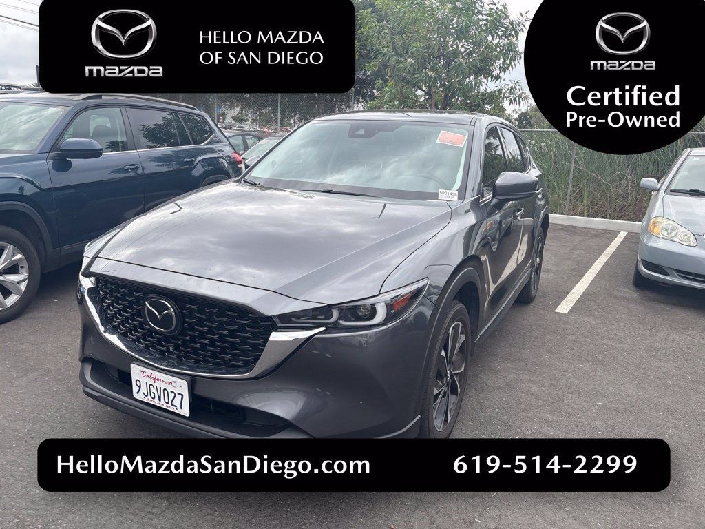 Used 2023 MAZDA CX-5 AWD 2.5 S w/ Premium Package image 1