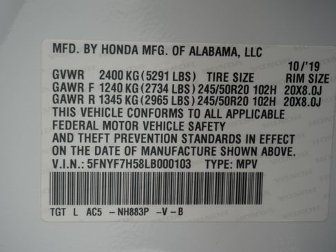 Used 2020 Honda Passport EX-L image 36