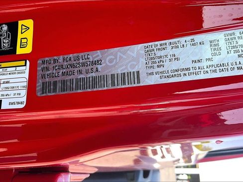 Used 2025 Jeep Wrangler Unlimited Sport S 4xe AWD/4WD image 3