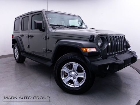 Used 2023 Jeep Wrangler Unlimited Sport w/ Sun And Sound Package AWD/4WD image 1