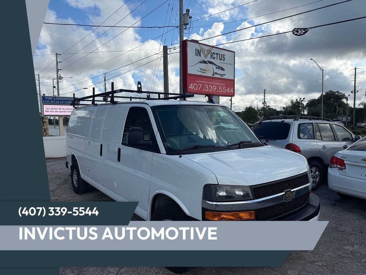 Used 2021 Chevrolet Express 2500 Extended w/ Driver Convenience Package RWD image 1