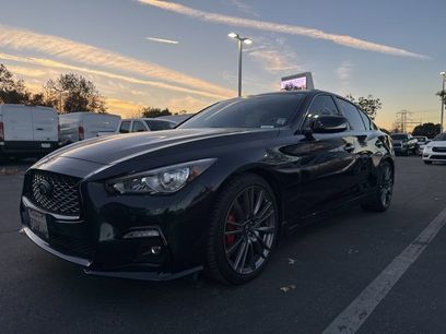 Used 2024 INFINITI Q50 Red Sport 400 w/ Black Opal Edition
