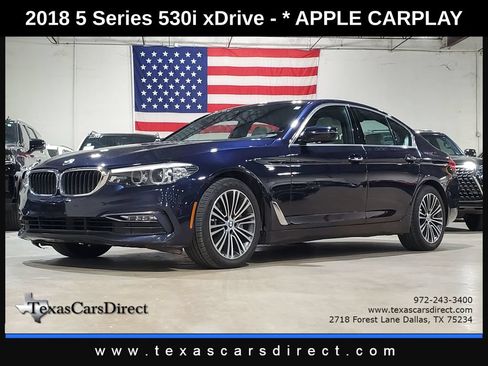 Used 2018 BMW 530i xDrive AWD/4WD image 1