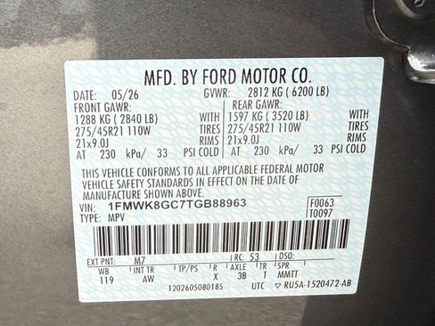 New 2026 Ford Explorer ST w/ Sun And Sound Package AWD/4WD image 22