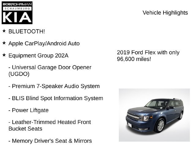 Used 2019 Ford Flex SEL w/ Equipment Group 202A AWD/4WD image 8