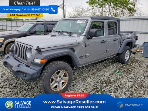 Used 2020 Jeep Gladiator Sport w/ Quick Order Package 23S AWD/4WD image 1
