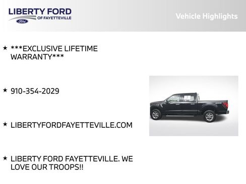 Used 2024 Ford F150 XLT w/ Equipment Group 302A MID AWD/4WD image 5