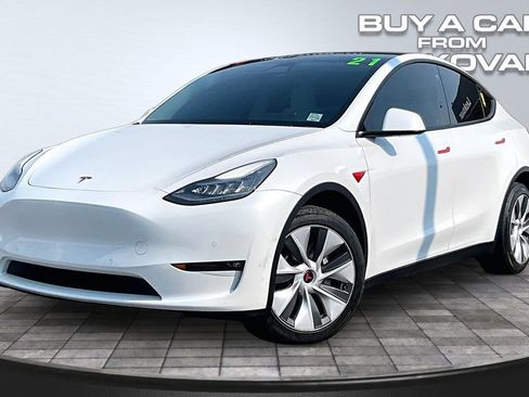 Used 2021 Tesla Model Y Long Range AWD/4WD image 12