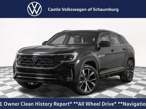 Used 2025 Volkswagen Atlas Cross Sport SEL Premium R-Line AWD/4WD image 1