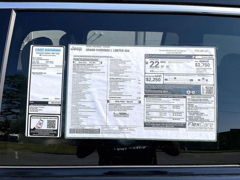 New 2026 Jeep Grand Cherokee L Limited w/ Trailer Tow Package AWD/4WD image 38