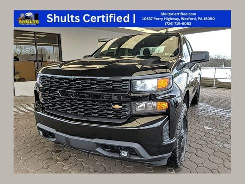 Used 2021 Chevrolet Silverado 1500 Custom w/ Safety Confidence Package image 1