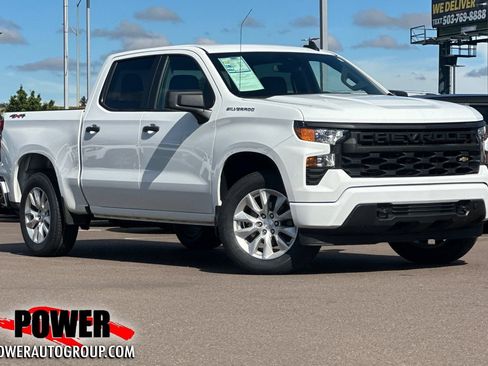 Used 2024 Chevrolet Silverado 1500 Custom AWD/4WD image 1