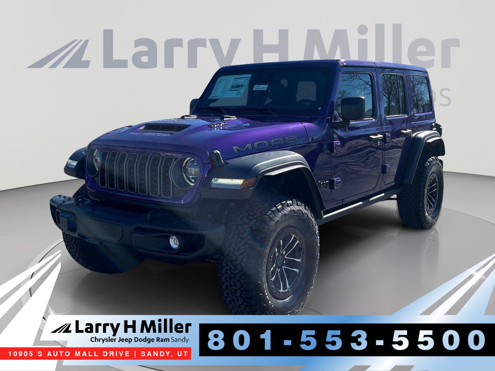 New 2026 Jeep Wrangler Unlimited Rubicon 392 w/ Quick Order Package 27X Moab AWD/4WD image 1