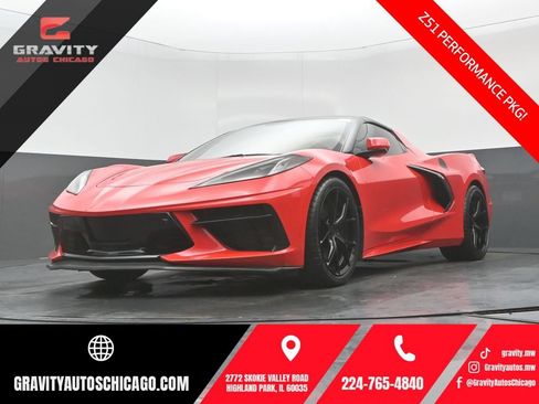 Used 2021 Chevrolet Corvette Stingray Preferred Conv w/ Z51 Performance Package RWD image 1
