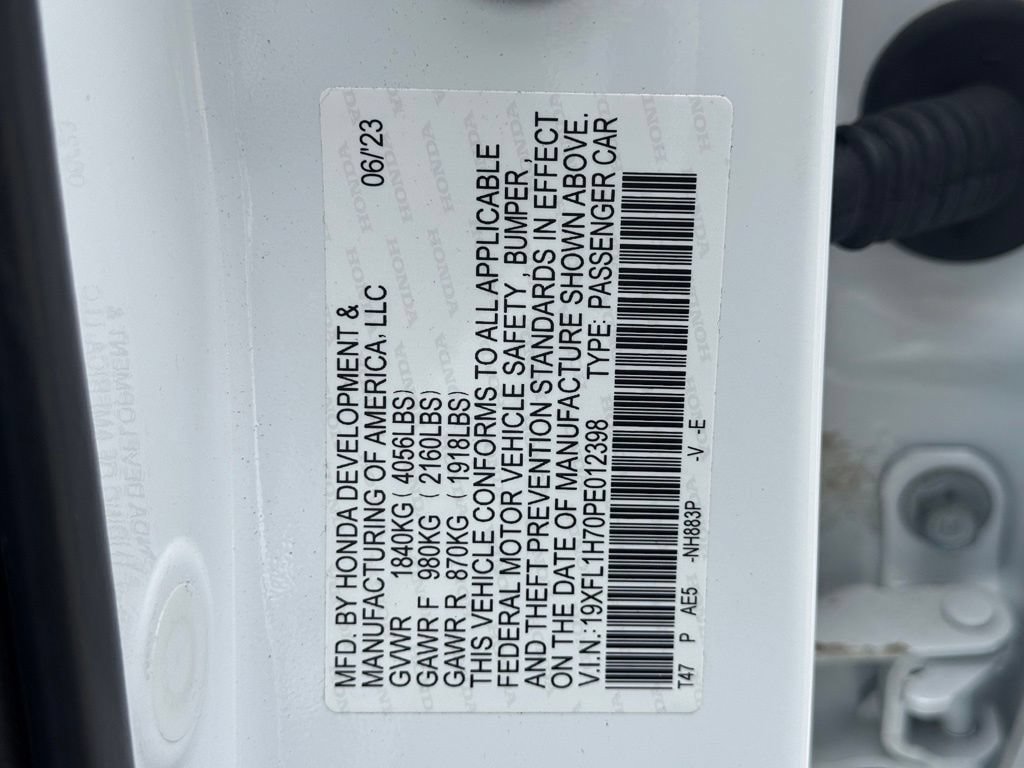 Used 2023 Honda Civic EX-L image 24