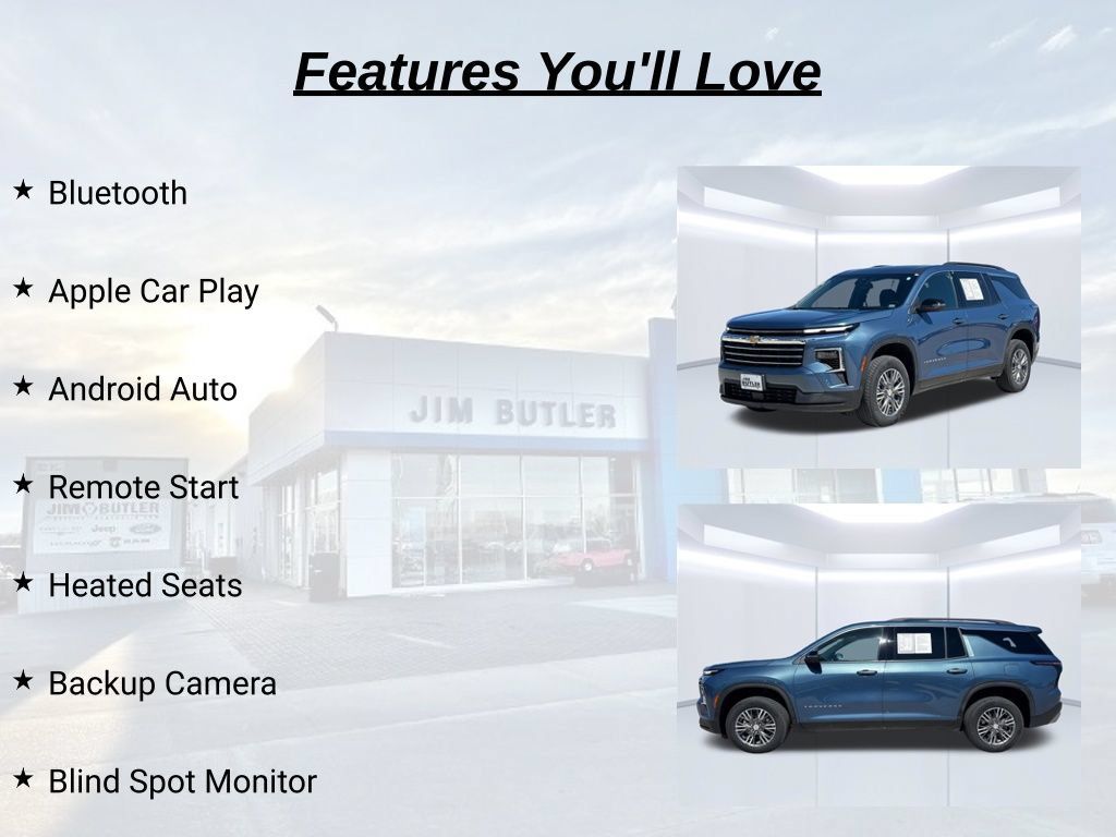 Used 2025 Chevrolet Traverse LT w/ Driver Confidence Package AWD/4WD image 9