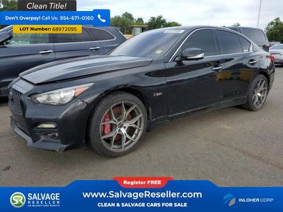 Used 2016 INFINITI Q50 Red Sport 400