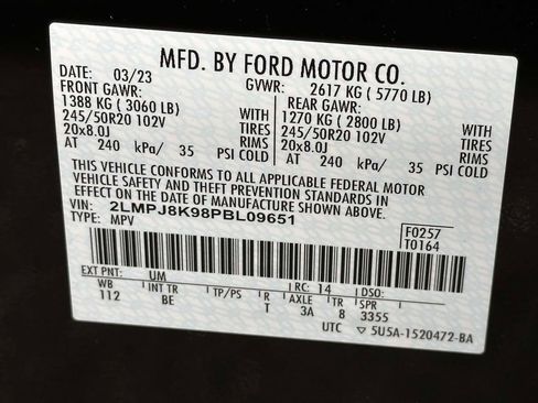 Certified 2023 Lincoln Nautilus Reserve w/ Luxury Package image 30