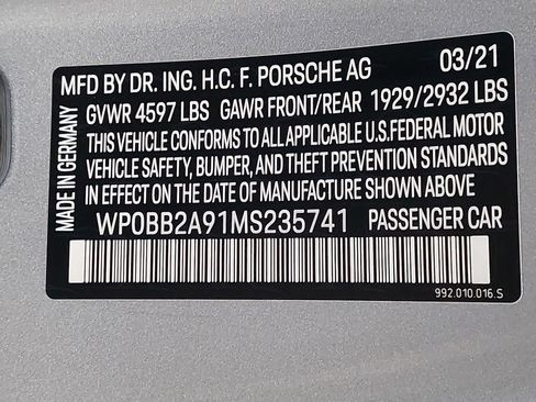 Used 2021 Porsche 911 Targa 4S image 34