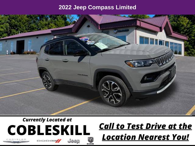 Used 2022 Jeep Compass Limited AWD/4WD image 1