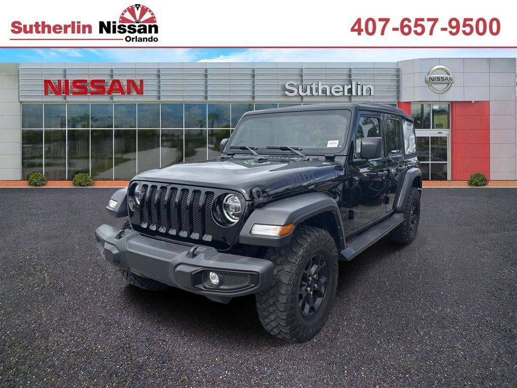 Used 2022 Jeep Wrangler Unlimited Sport AWD/4WD image 1